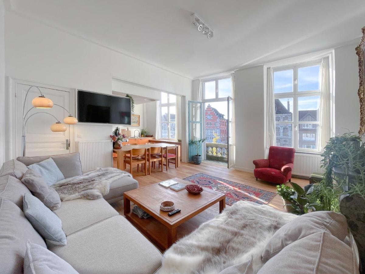 Appartement Spacieux & Calme Avec Vue Sur L'Escaut Турне Екстериор снимка